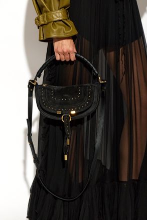 Chlo&eacute; Marcie Mini Bag, Womens, Black