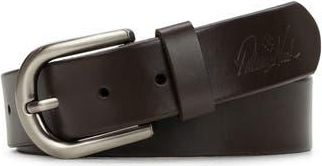 Patricia Nash Vietri Leather Belt in Mushroom at Nordstrom Rack, Size Medium