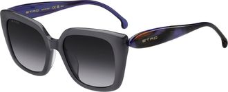 Etro 0085/F/S Asian Fit KB7/9O Womens Sunglasses Grey Size 54