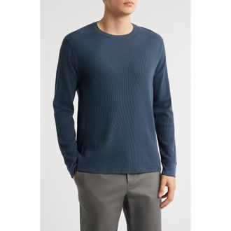 Vince Thermal Long Sleeve T-Shirt in Venice Blue at Nordstrom Rack, Size X-Large