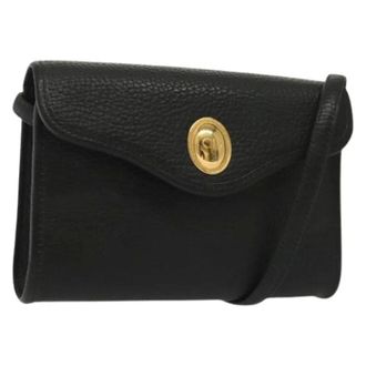 Dior Pre-owned Cross Body Bags, female, Black, Size: ONE SIZE Pre-owned Vintage Shoulder Bag