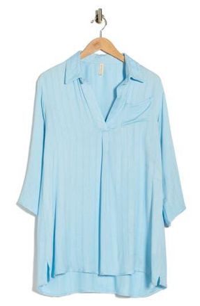 Boho Me Oversize Cover-Up Shirt in Blue at Nordstrom Rack, Size X-Large
