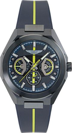 Aston Martin Thrill Tks W Mens Blue Watch MTRI2S602 Silicone - One Size
