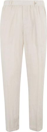 Myths Pantaloni Ares con vita elasticizzata - Toni neutri