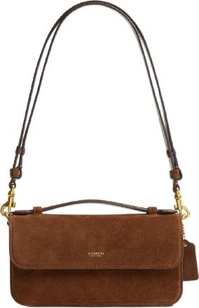 Coach Elora suede crossbody bag - women - Calf Suede - One Size - Brown