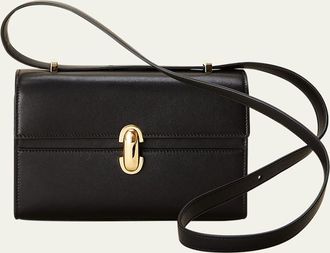 Savette Symmetry 19 Leather Top-Handle Bag