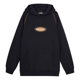 Timberland Logo Hoodie Black A6Q5H-001