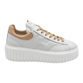 Hogan Sneakers, female, White, Size: 9 US Ivory Lace Flat Shoes