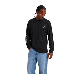 Off the Pitch Off The Pitch Arcane Longsleeve Shirt Heren zwart - Heren - Tops - Zwart - Maat: M Katoen