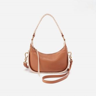Hobo Womens Mia Crescent Small Hobo Bag In Warm Cashew