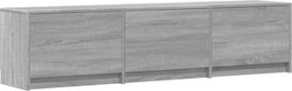 vidaXL Mueble De Tv Gris Sonoma Madera De Ingenier&iacute;a Vidaxl