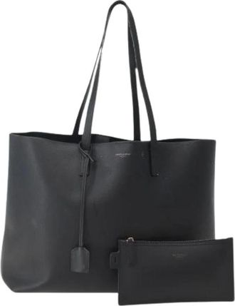Saint Laurent Pre-owned Tote Bags, female, Black, Size: ONE SIZE Pre-owned Vintage Tote Bag