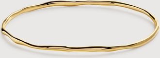 Monica Vinader Gold Siren Muse Bangle