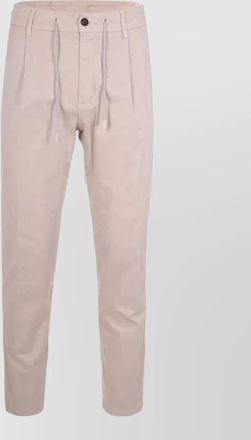 Eleventy tailored trousers pant back pockets belt loops