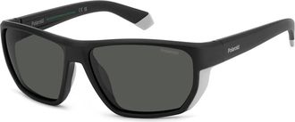 Polaroid Zonnebril PLD 7057/S Stijl 003/M9 - Heren - Zonnebrillen - Zwart - 60 MM - Accessoires