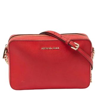 Michael Kors Pre-owned Leather Crossbody Bag - - Pre-owned - Donna - Rosso - ONE SIZE