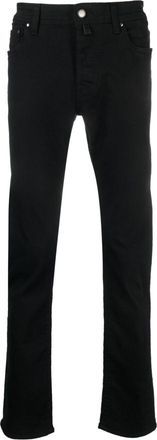 Jacob Cohen Nick slim-fit jeans - men - Polyester/Cotton/Spandex/Elastane - 37 - Black