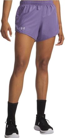 Under Armour (WMNS) Under Armour Fly-By 3 Shorts Asia Sizing Purple Luxe Reflective 1382438-520