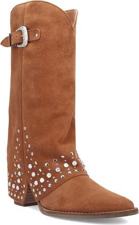 Dingo Howdy Honey Rhinestone Western Boot in Brown at Nordstrom, Size 8.5