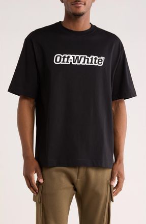 Off-white Logo Graphic T-Shirt in Black-White at Nordstrom Rack, Size X-Small