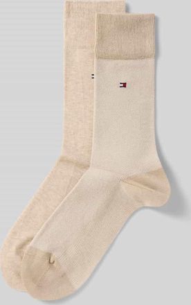 Tommy Hilfiger Socken aus Baumwoll-Mix im 2er-Pack in Sand, Gr&ouml;&szlig;e 39-42