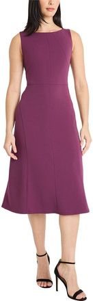 Maggy London Sleeveless Scuba Crepe Dress