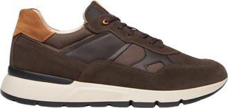 Nero Giardini Sneakers in camoscio- pelle e tela - - Shoes - Uomo - Marrone - 40 EU