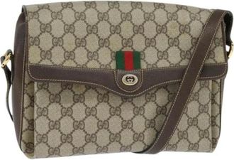 Gucci Pre-owned Cross Body Bags, female, Beige, Size: ONE SIZE Pre-owned Cross Body Bag