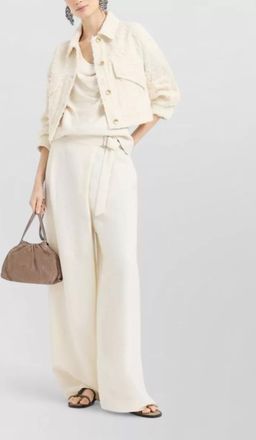 Brunello Cucinelli cowl neck sleeveless top