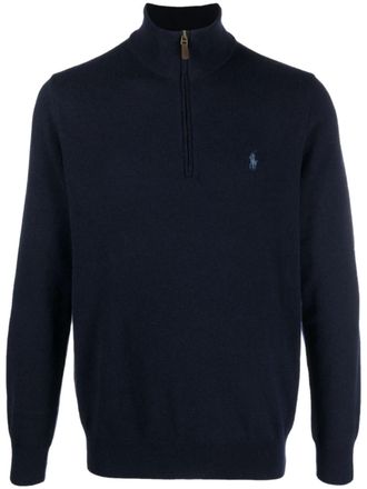 Polo Ralph Lauren Half-Zip Wool Sweater