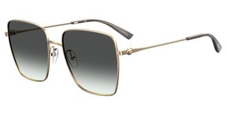 Moschino MOS072/G/S Asian Fit J5G/9O Mens Sunglasses Gold Size 59