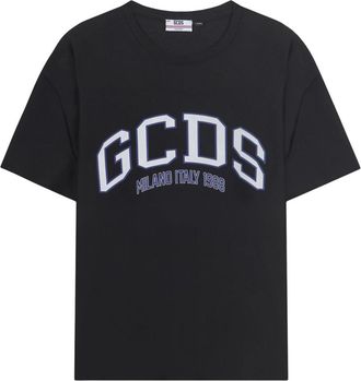 GCDS T-shirt - Heren - T-shirts - Zwart - XL - Katoen - Tops