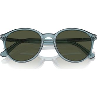 Persol 53mm Phantos Sunglasses in Blue at Nordstrom