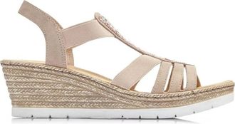 Rieker Donna, Scarpe, Beige, 38 EU, new