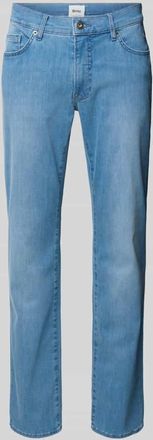 Brax Brax Straight Fit Jeans mit 5-Pocket-Design Modell Chuck in Hellblau, Größe 31/32