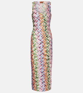 Missoni Vestido de playa en zigzag