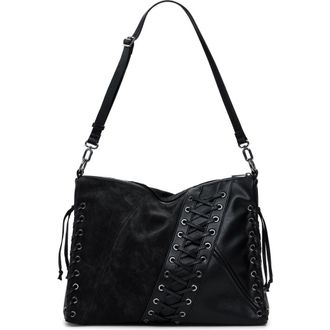 Desigual Medium Faux Leather Crossbody Bag in Black at Nordstrom