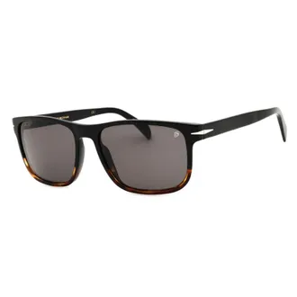 David Beckham Rectangle Full Rim Sunglasses - Black