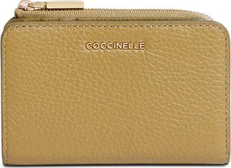 Coccinelle Portafoglio con zip - Verde