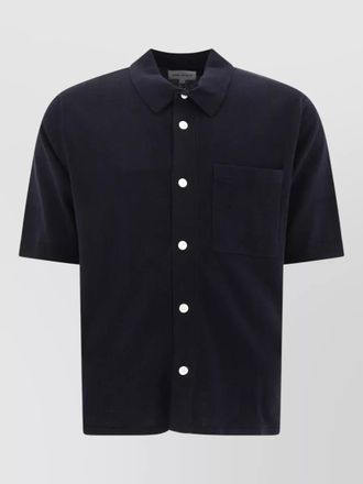 Norse Projects rollo polo shirt chest pocket ribbed cuffs
