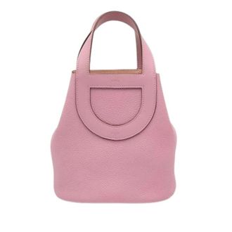 Herm&egrave;s Pre-owned Vintage Handbag - Dames - Vintage Handtas - Roze - ONE Size - Leer - Vintage