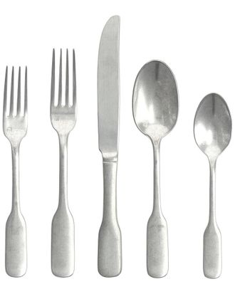 Fortessa Ashton Antiqued 20Pc Flatware Set