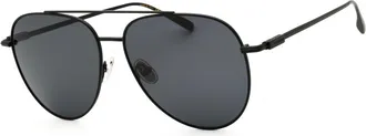 Ferragamo SF308S 002 Matte Black/Dark Grey