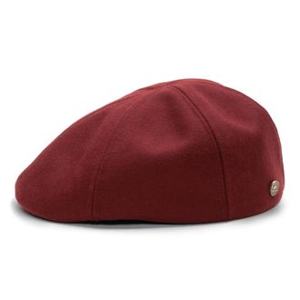 Sterkowski Rusty | 100% Wool Flat Cap for Men and Women | Newsboy Driving Gatsby Ivy Irish Scally Cabbie Peaky Scully Paperboy Winter Duckbill 6 Panel Cabby News