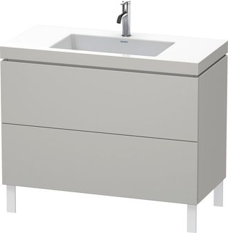 Duravit Duravit - Mueble De Ba&ntilde;o L-cube Wt Vero Air 698x1000x480mm 1 Orificio Para Grifer&iacute;a En Hormig&oacute;n