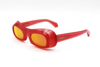 Ferragamo SF2030S 616 Transparent Red/Orange
