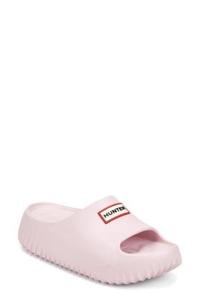 Hunter Faroe Platform Slide Sandal in Light Pink at Nordstrom, Size 11