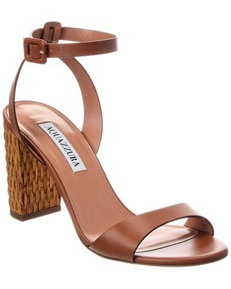 Aquazzura Sunseeker 85 Leather Sandal
