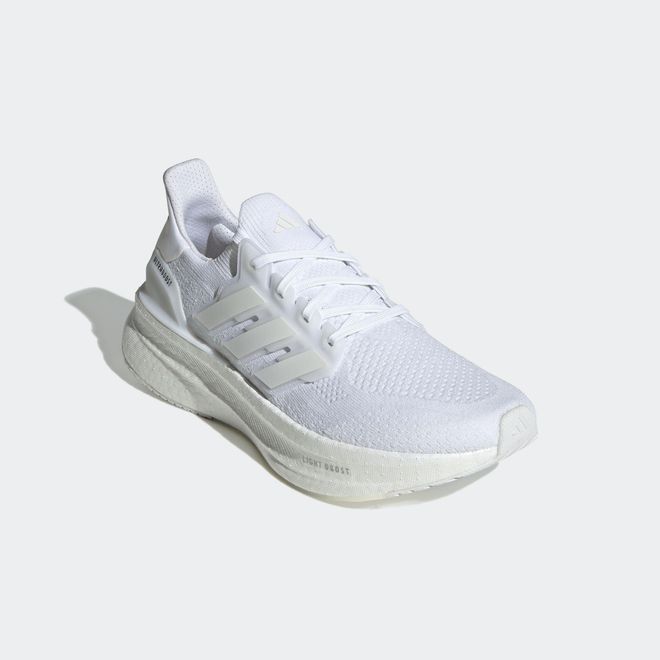 Laufschuh ADIDAS PERFORMANCE ULTRABOOST 5, Herren, Gr. 41, weiss (cloud wei&szlig;, cloud wei&szlig;, crystal wei&szlig;), Synthetik, Textil, Schuhe Laufschuh