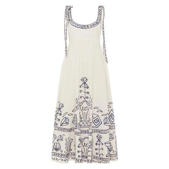 Alemais Midi Dresses, female, White, Size: 2XS Shirred Back Midi Dress